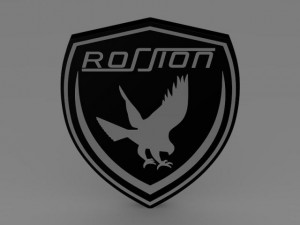 rossion logo Modello 3D