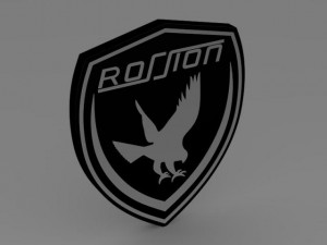 rossion logo Modello 3D