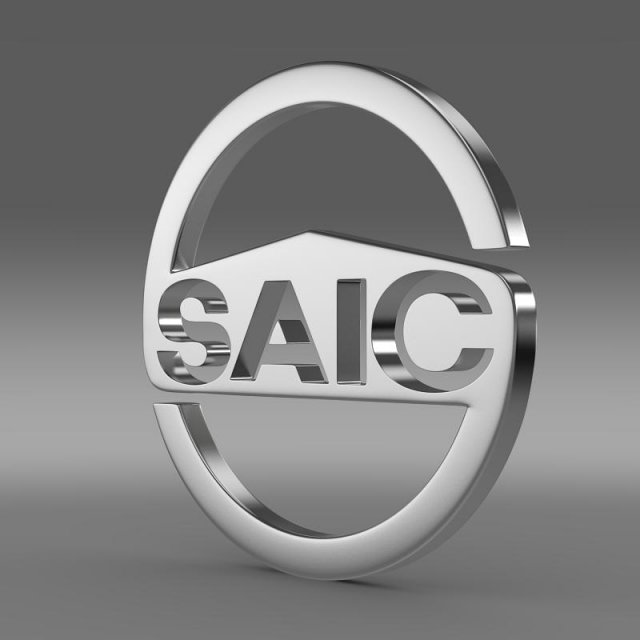 saic logo 3D 模型 .c4d .max .obj .3ds .fbx .stl .blend 
