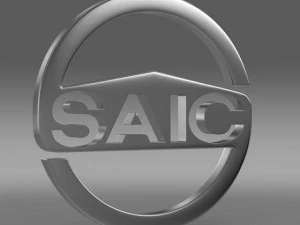 saic logo 3D Model