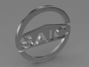 saic logo 3D Model