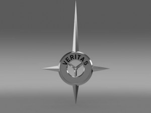 veritas logo 3Dモデル