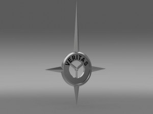 veritas logo 3Dモデル