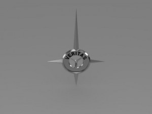 veritas logo 3Dモデル