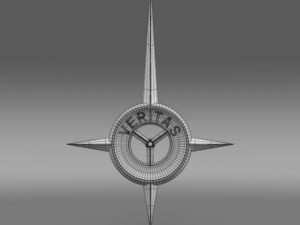 veritas logo 3Dモデル