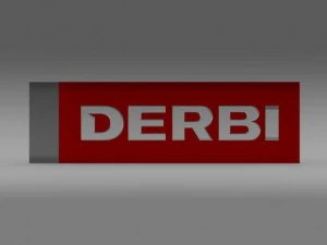 derbi 3d logo 3D Model