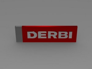 derbi 3d logo 3D Модель