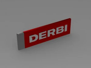 derbi 3d logo 3D Model