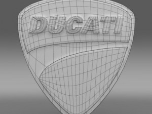 ducati 3d logo 3D मॉडल
