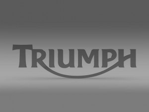 triumph 3d logo Modelo 3D