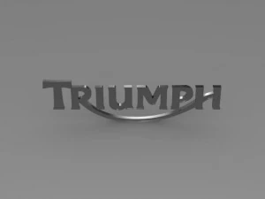 triumph 3d logo 3D Model