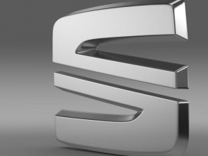 seat new logo Modèle 3D