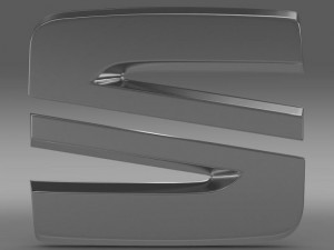 seat new logo 3D Модель