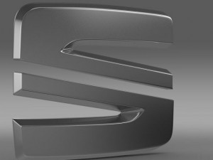 seat new logo 3D Модель