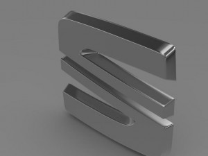 seat new logo 3D Модель