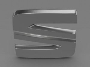 seat new logo 3D Модель