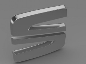 seat new logo 3D Модель