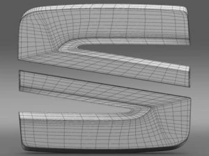 seat new logo 3D Model
