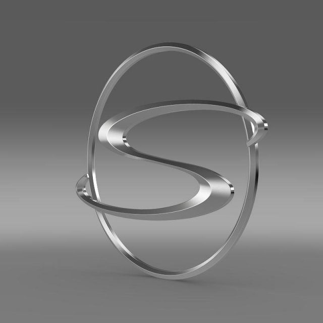 shuanghuan logo Model 3D .c4d .max .obj .3ds .fbx .stl .blend 
