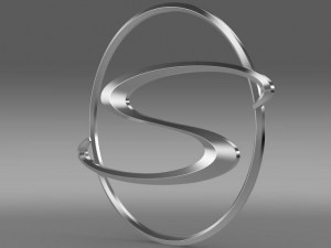 shuanghuan logo Modelo 3D