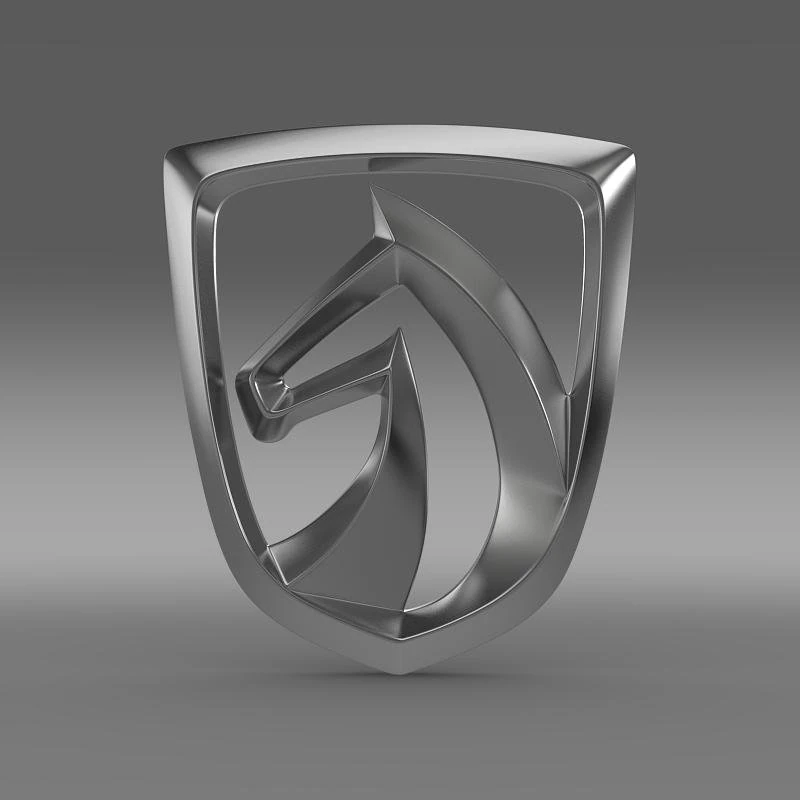 baojun logo 3D Model .c4d .max .obj .3ds .fbx .stl .blend 
