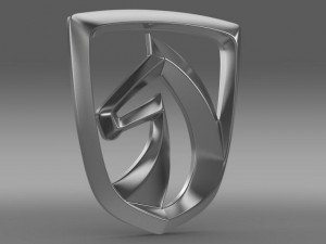 baojun logo Modello 3D