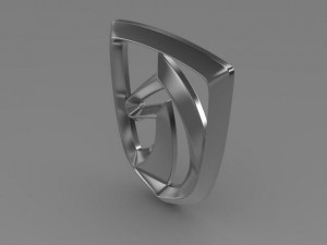 baojun logo Modello 3D
