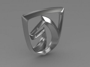 baojun logo Modello 3D