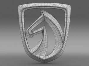 baojun logo Modello 3D
