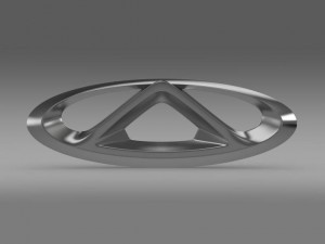 chery new logo 3D Модель