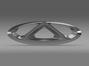 chery new logo 3D Model