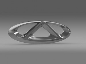 chery new logo 3D Модель