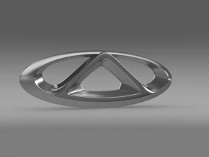 chery new logo 3D Model