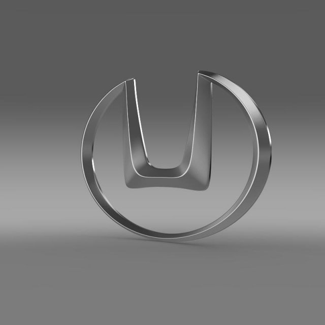 hawtai logo 3D 모델 .c4d .max .obj .3ds .fbx .stl .blend 