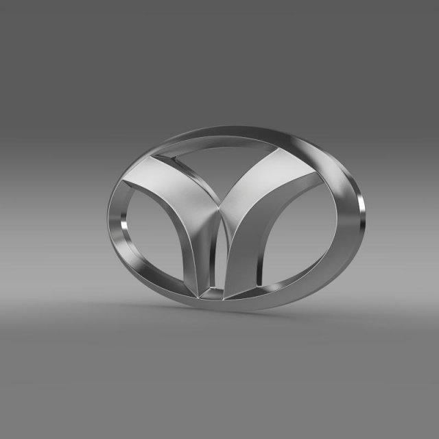 horki logo 3D Model .c4d .max .obj .3ds .fbx .stl .blend