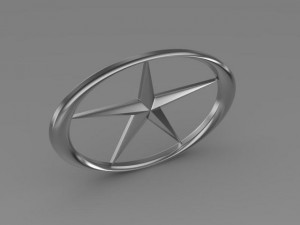 jac logo Model 3D