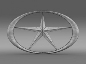 jac logo Model 3D