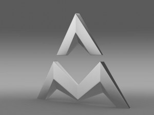 maxus logo Modèle 3D