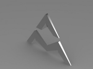 maxus logo Modelo 3D