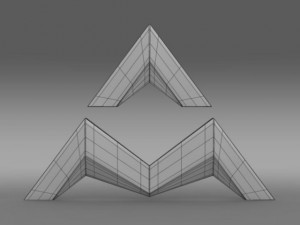 maxus logo Modelo 3D