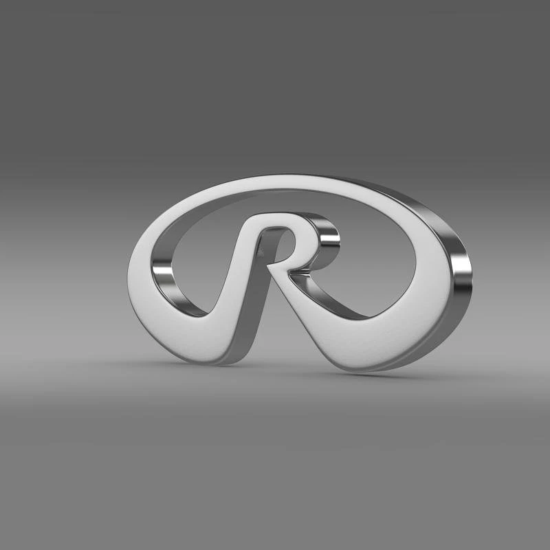 riich logo 3D Model .c4d .max .obj .3ds .fbx .stl .blend 