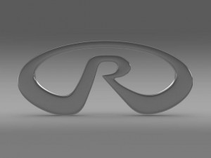 riich logo Modello 3D