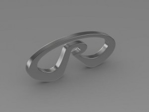 riich logo Modello 3D
