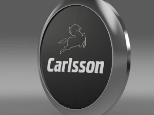logotipo de Carlsson Modelo 3D