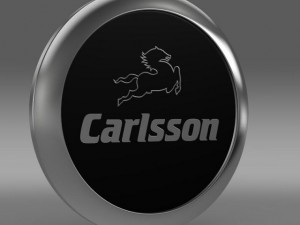 carlsson logo Model 3D