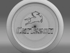carlsson logo 3D Model