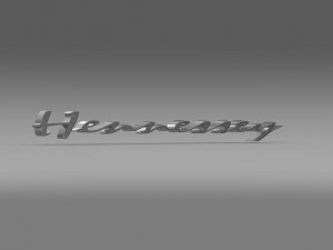 hennesey logo Modelo 3D