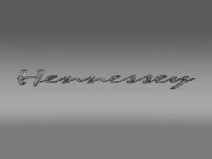hennesey logo Modelo 3D