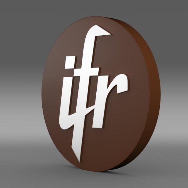 ifr automotive logo 3D मॉडल .c4d .max .obj .3ds .fbx .stl .blend