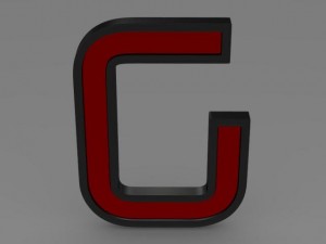 italdesign giugiaro logo 3D 模型